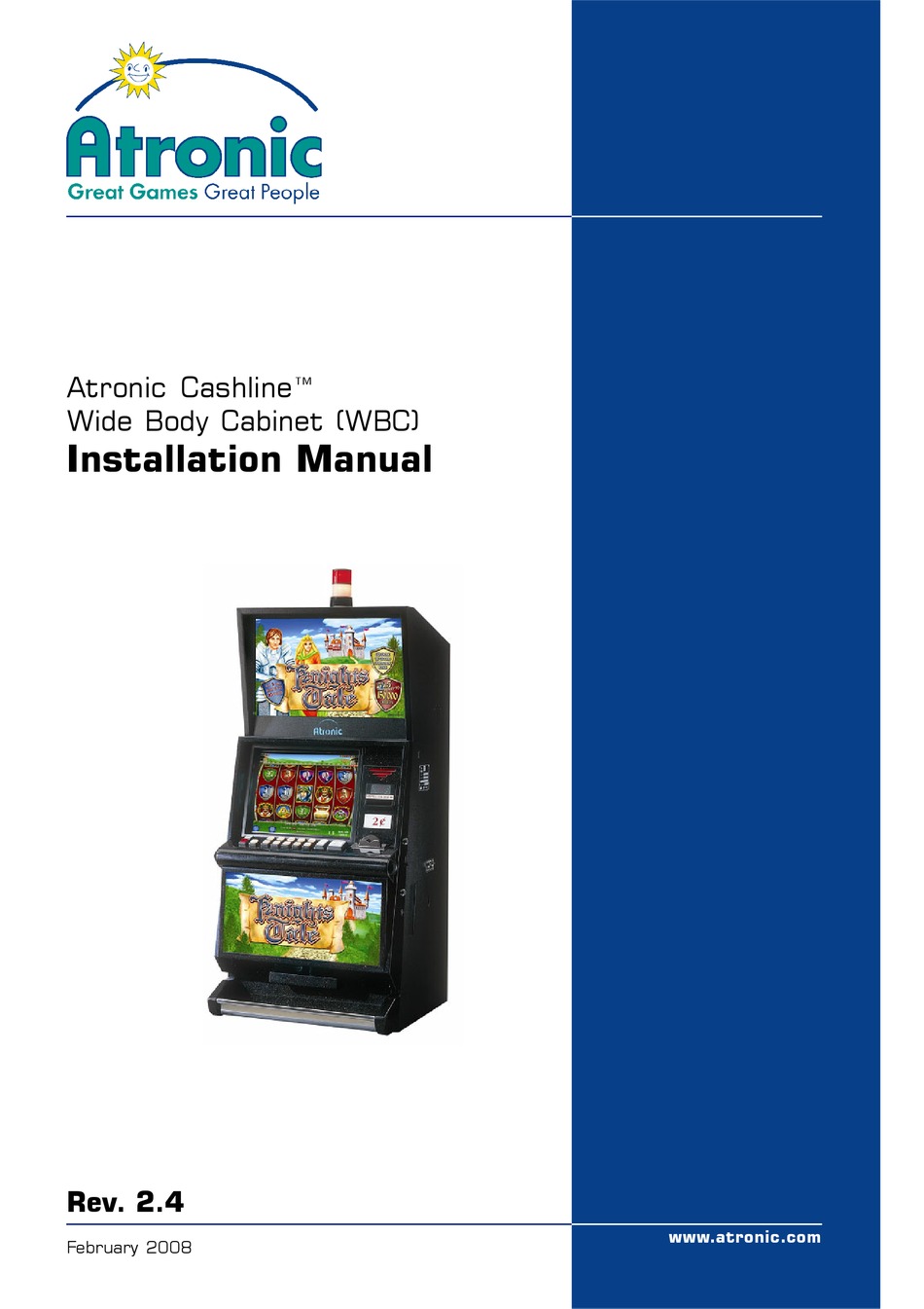 1995 atronic casino technology service manual