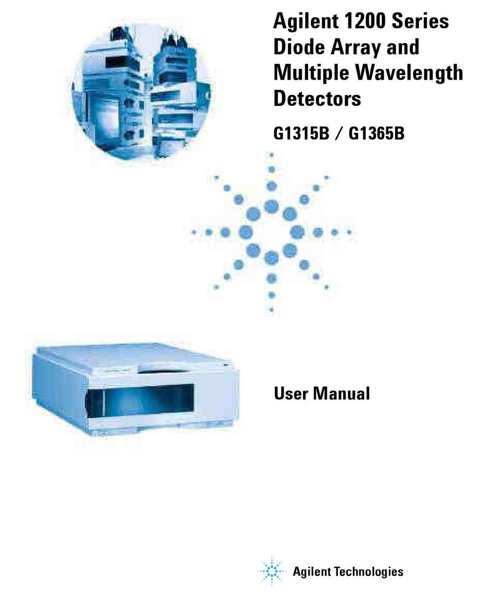 Agilent Technologies G1315b User Manual Pdf Download Manualslib