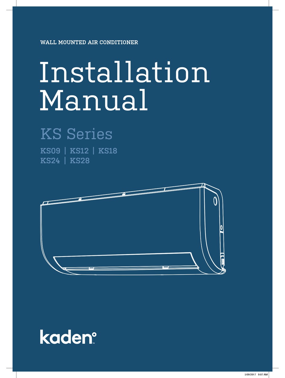 Kaden Ks09 Installation Manual Pdf Download Manualslib