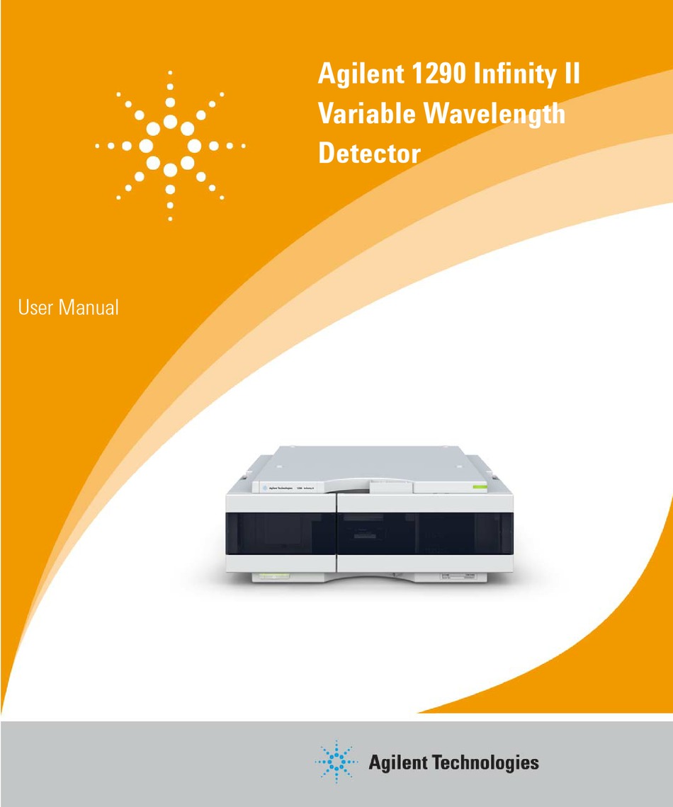 AGILENT TECHNOLOGIES 1290 INFINITY II USER MANUAL Pdf Download ManuaLib