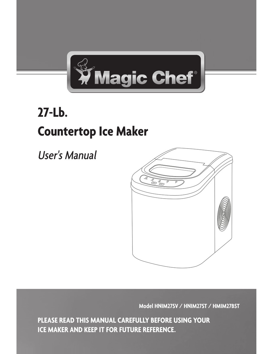 magic chef portable ice maker troubleshooting