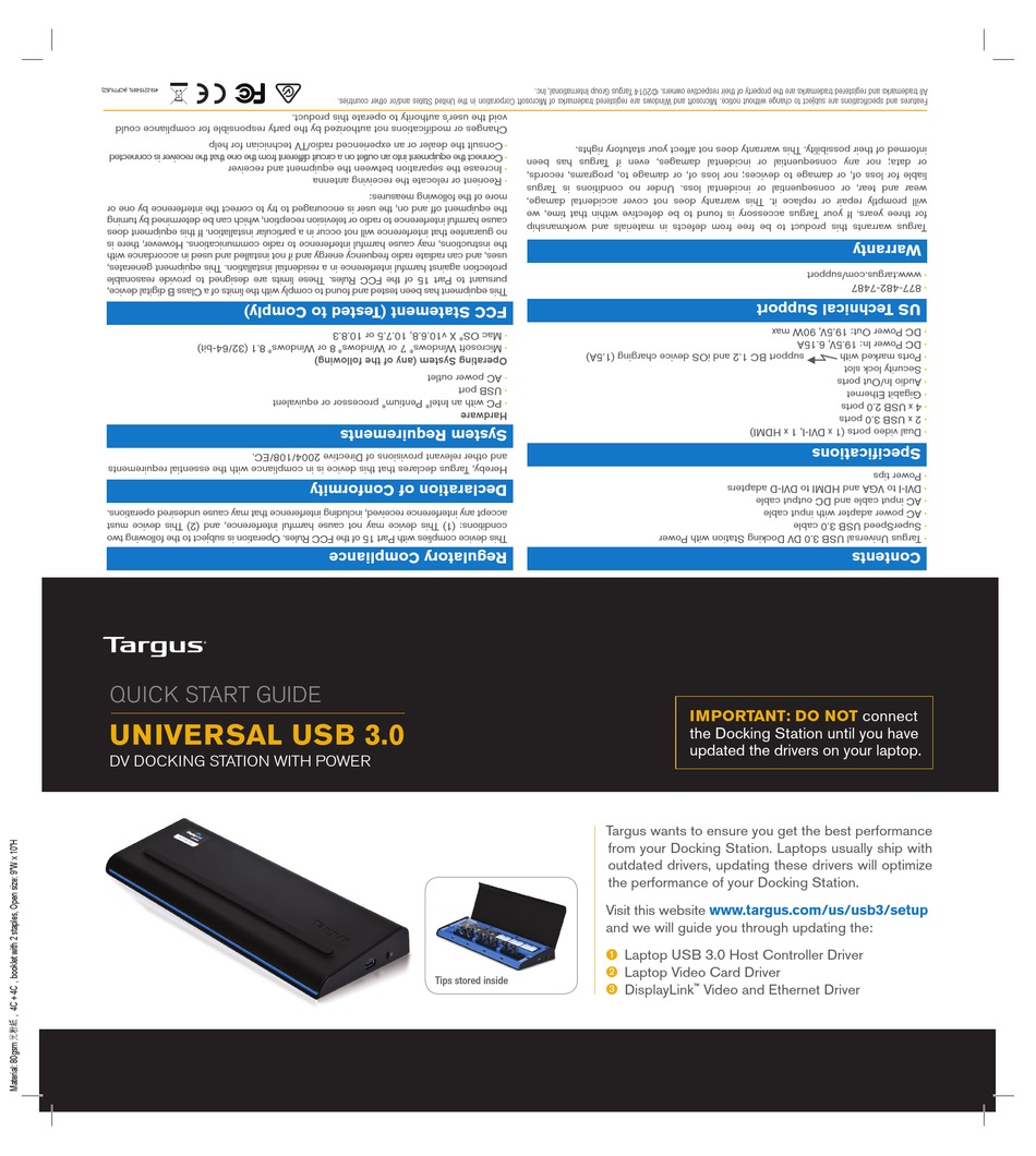 Pdf Acp71eu Targus Usb 30 Superspeed™ Dual Video Docking Dvrs Et Set Top Boxes Pdf 1290