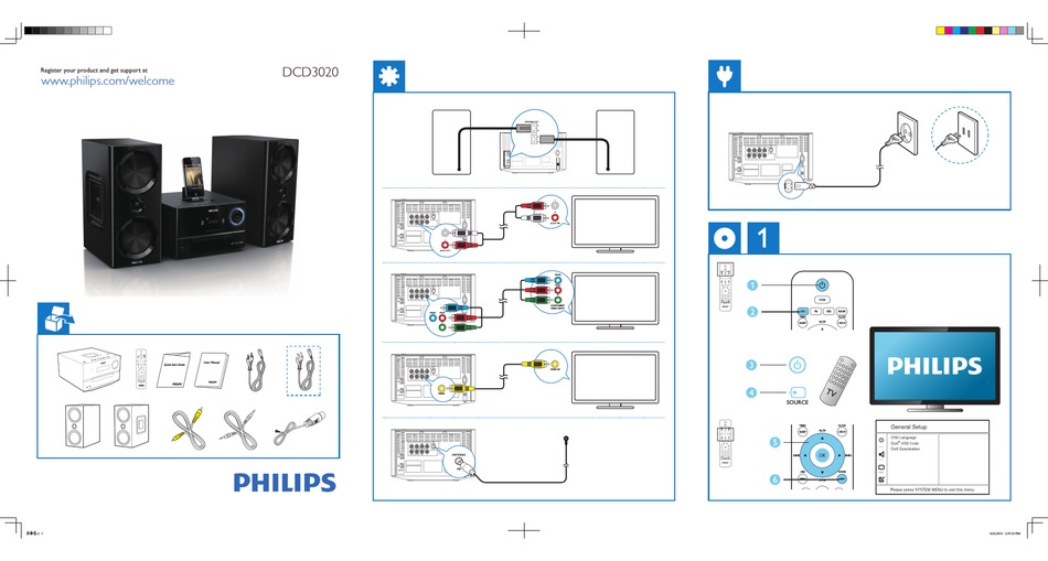 PHILIPS DCD3020 USER MANUAL Pdf Download | ManualsLib