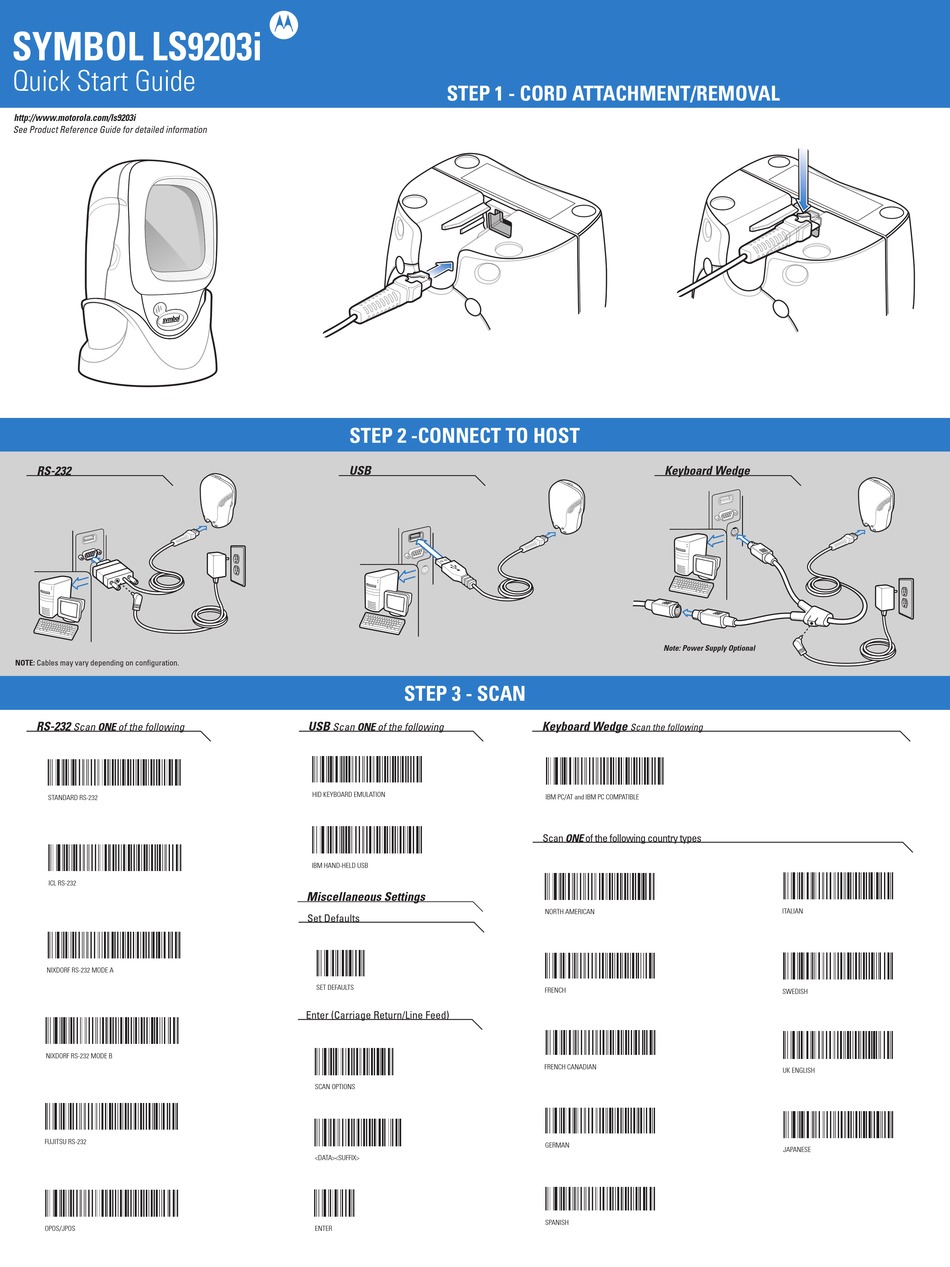 motorola symbol scanner manual