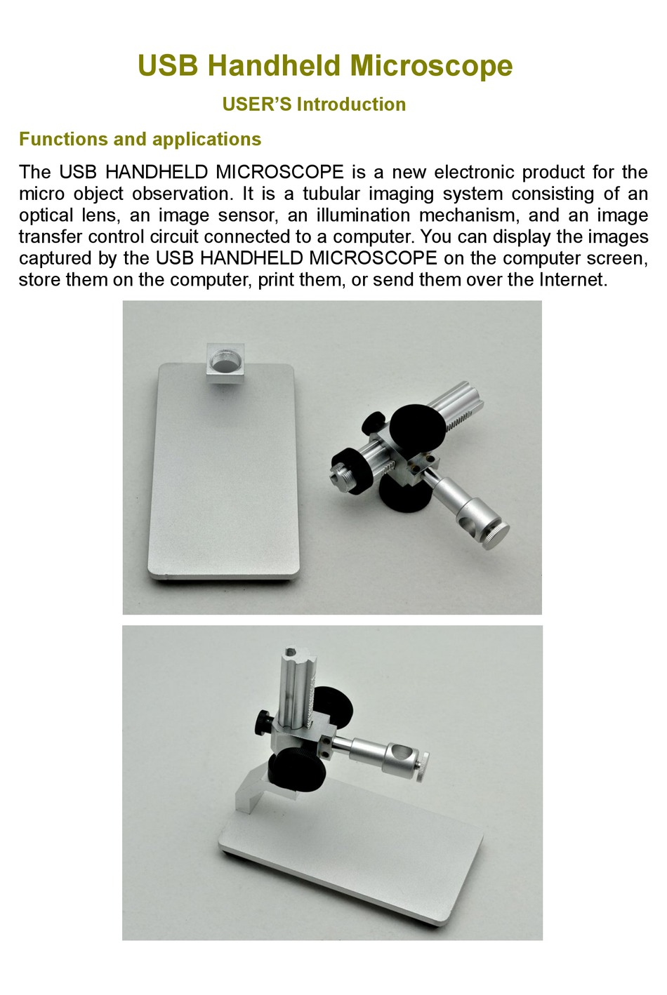 andonstar usb microscope manual