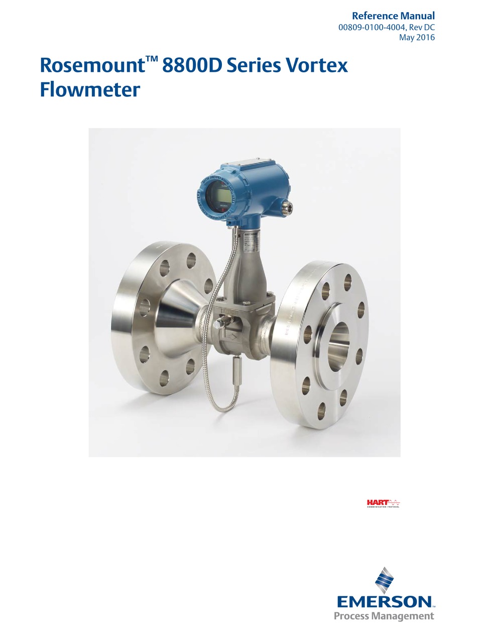EMERSON ROSEMOUNT 8800D SERIES REFERENCE MANUAL Pdf Download ManualsLib