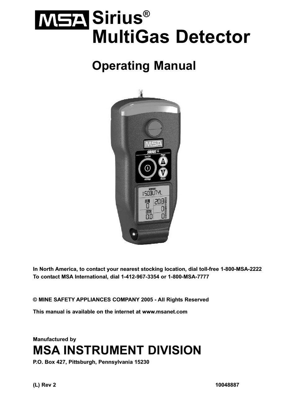 msa link software manual