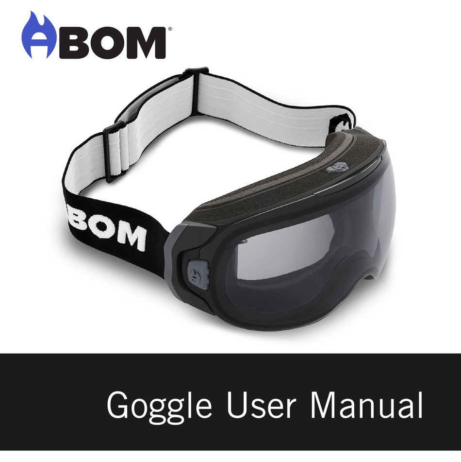 Lens Tint And Light Transmission Specification; Goggle Care