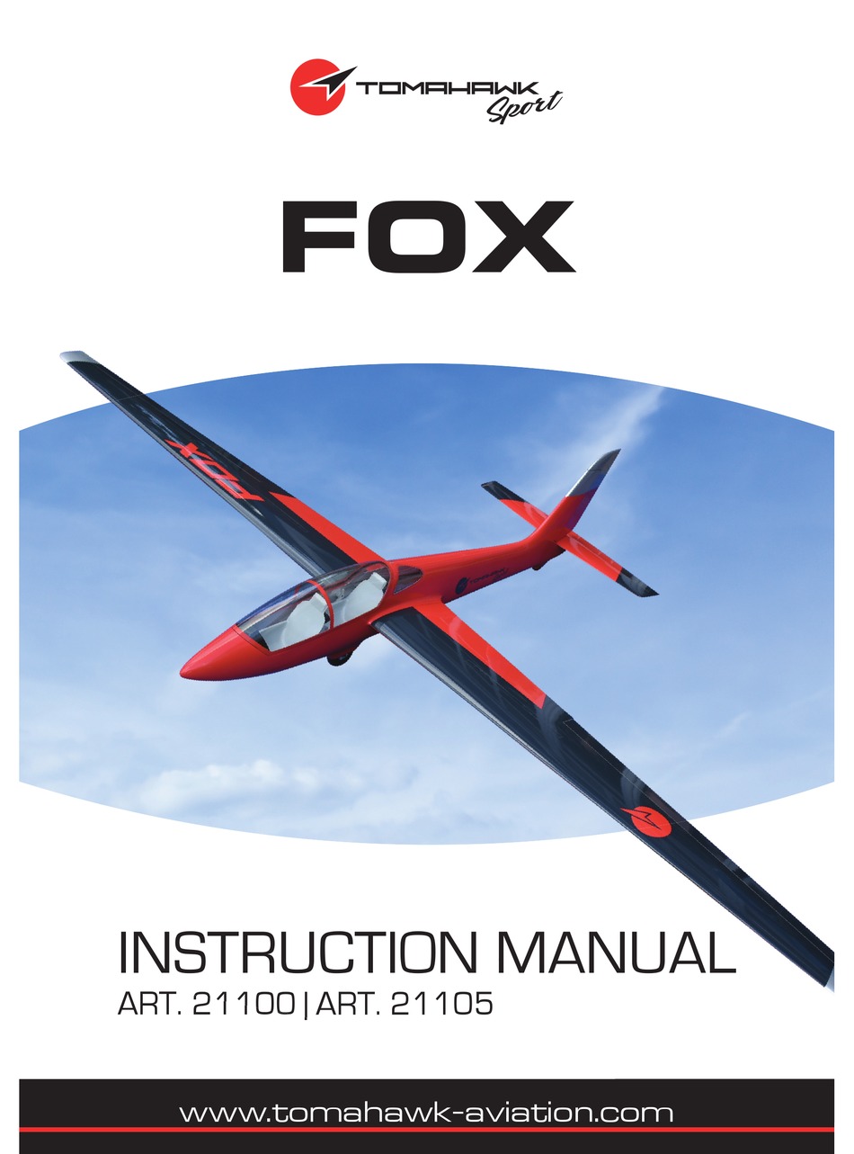TOMAHAWK SPORT FOX INSTRUCTION MANUAL Pdf Download ManualsLib