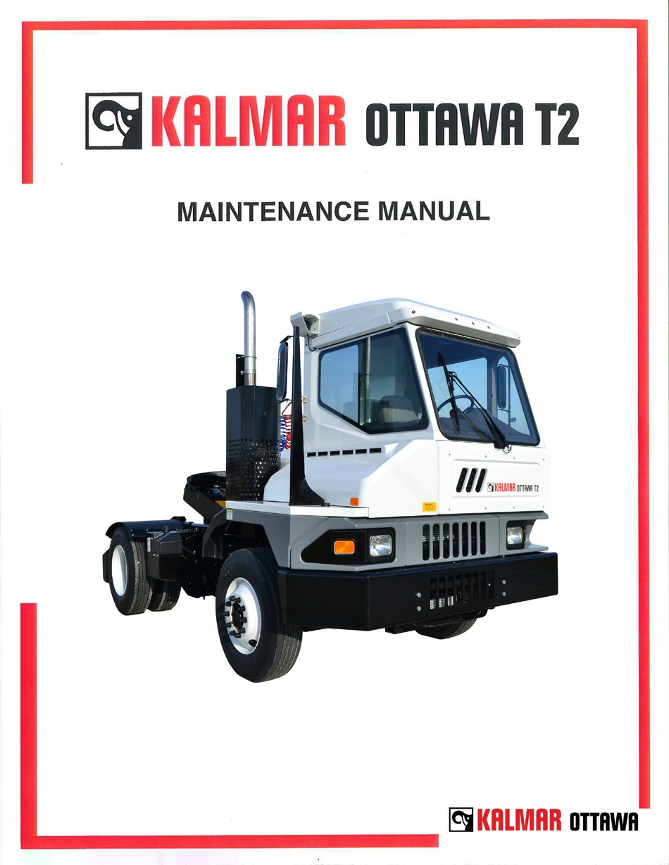 Kalmar Ottawa T2 Maintenance Manual Pdf Download Manualslib