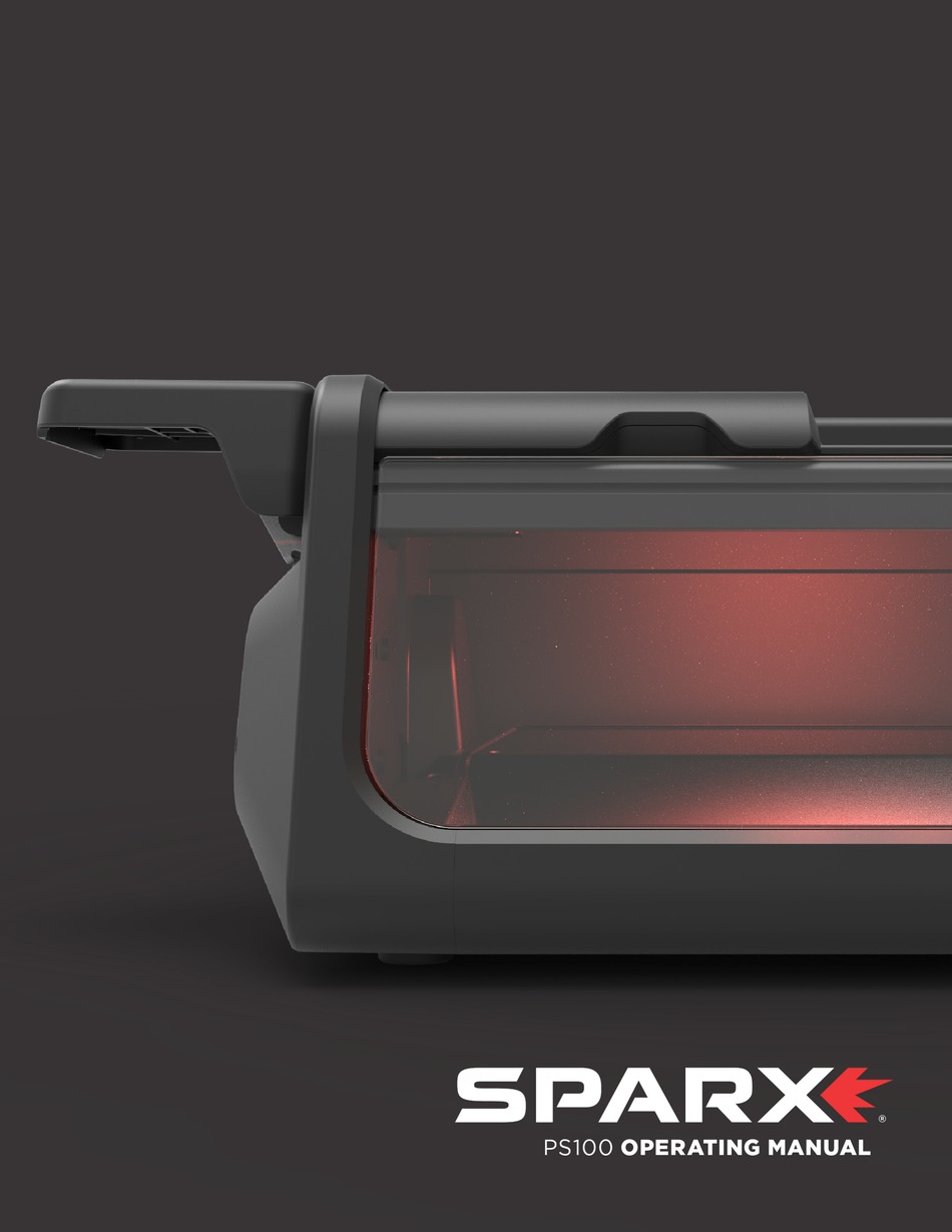 SPARX PS100 OPERATING MANUAL Pdf Download ManualsLib