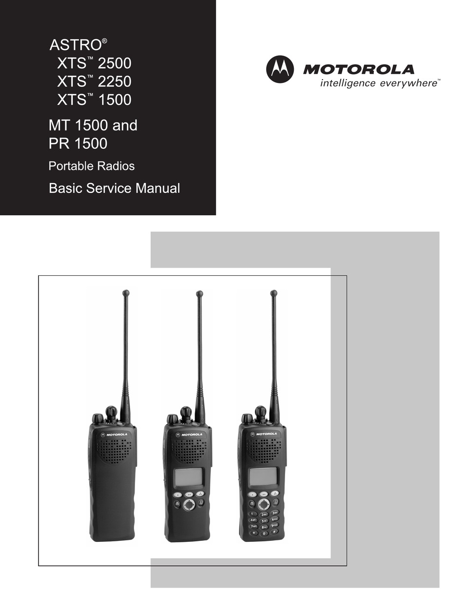 MOTOROLA ASTRO XTS 2500 BASIC SERVICE MANUAL Pdf Download ManualsLib MOTOROLA ASTRO XTS 2500 BASIC SERVICE MANUAL Pdf Download ManualsLib