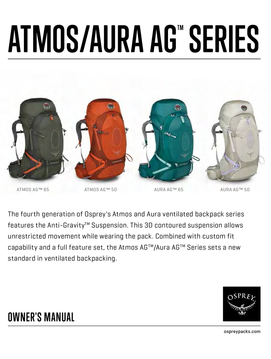 osprey atmos ag 85