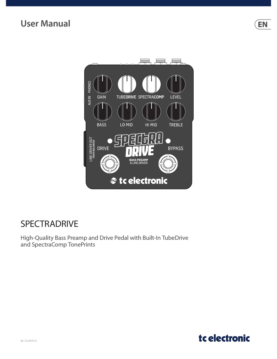 【美品】tc electronic SPECTRA DRIVE TC Electronic | Product | SPECTRADRIVE
