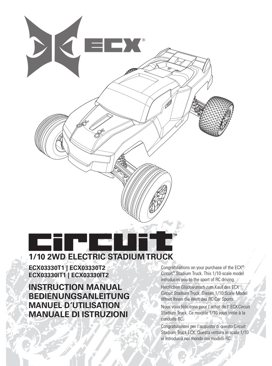 ECX CIRCUIT ECX03330T1 INSTRUCTION MANUAL Pdf Download ManualsLib