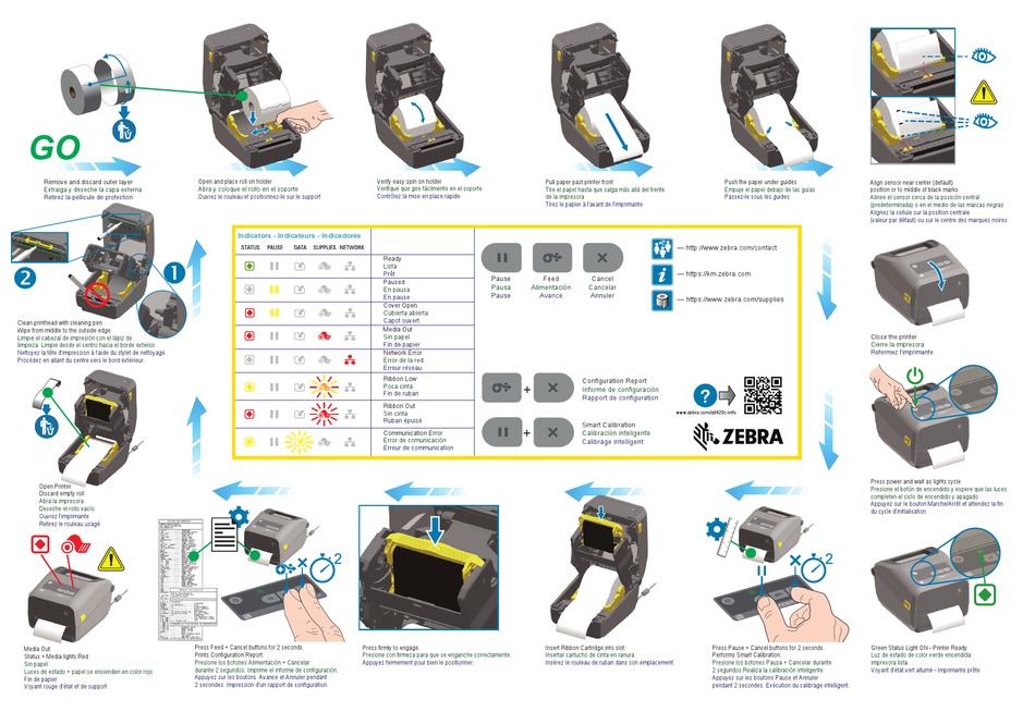 zebra zd420 network configuration