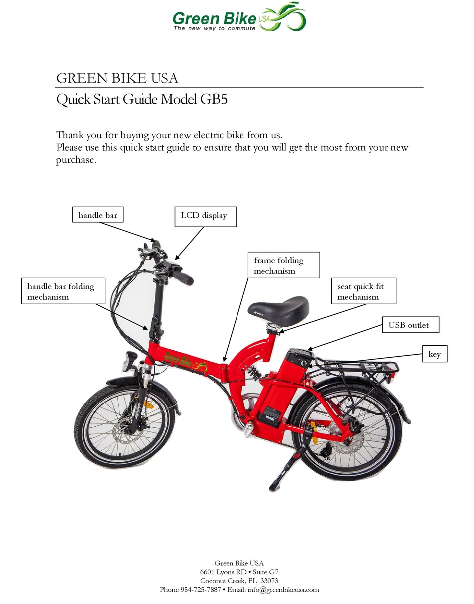 greenbike usa gb5