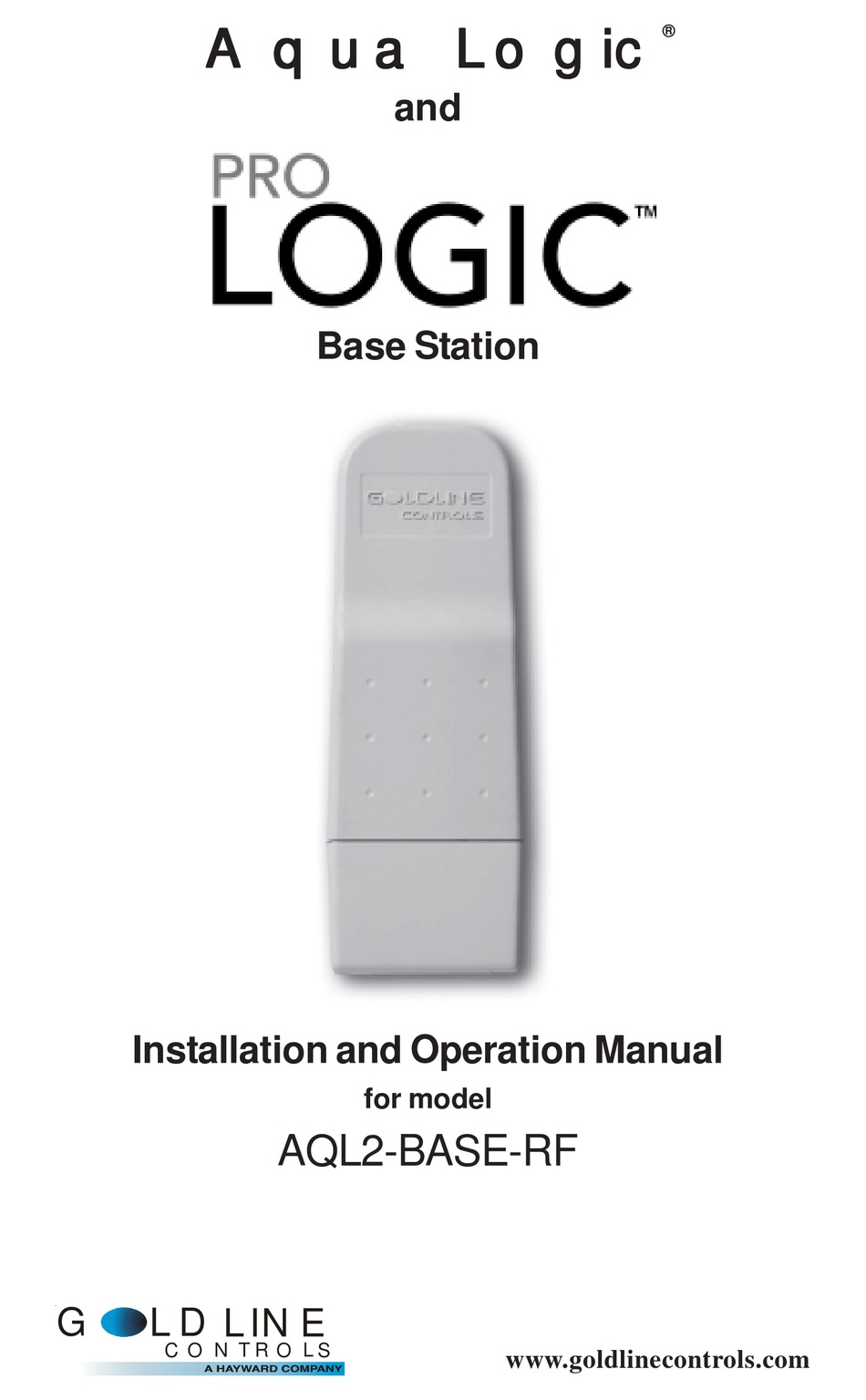 GOLDLINE AQL2-BASE-RF INSTALLATION AND OPERATION MANUAL Pdf Download