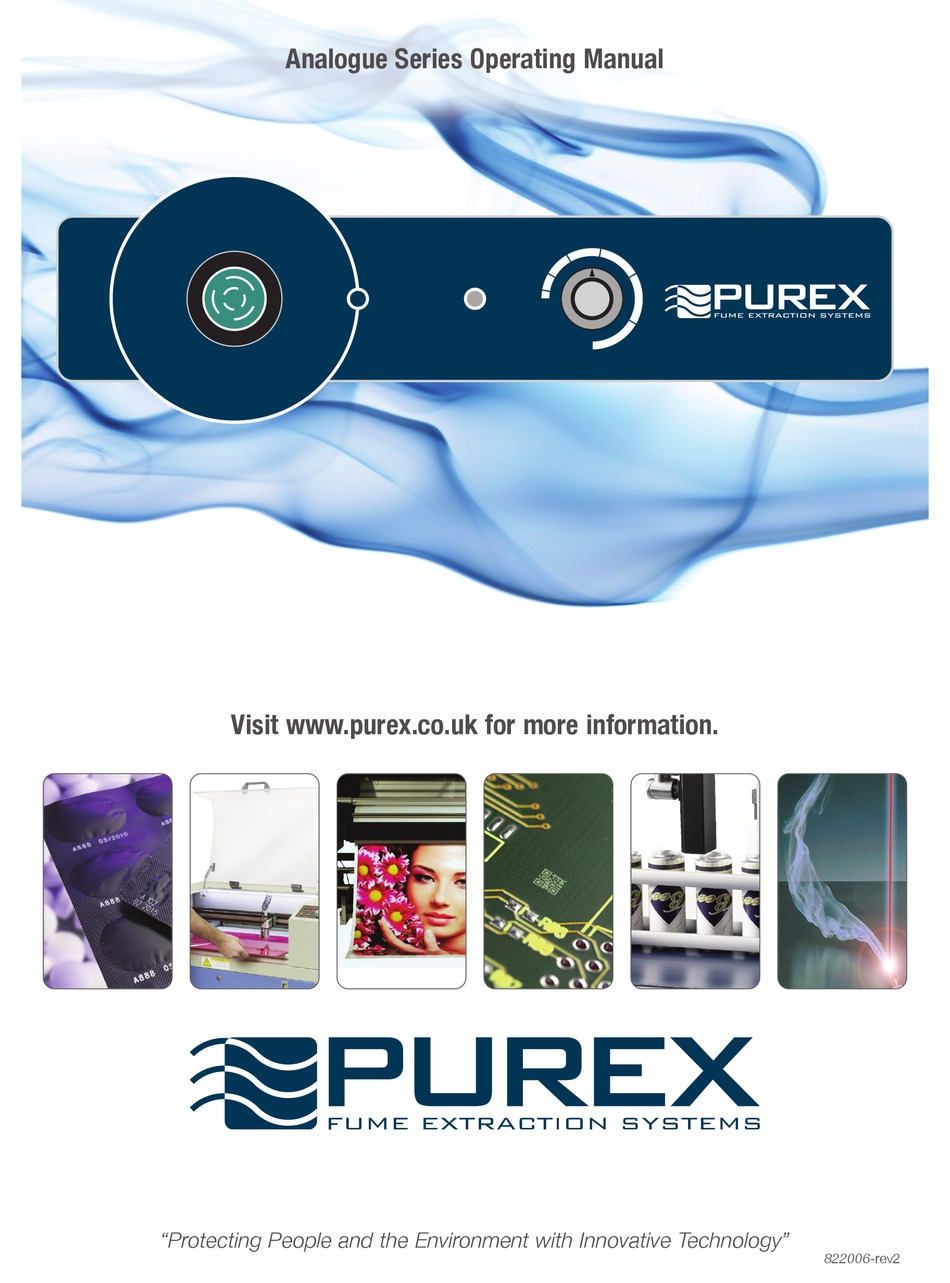 PUREX FUMECUBE, FUMECUBE MAX, FUMESAFE, FUMECUBE PRO, 2TIP, XBASE 200