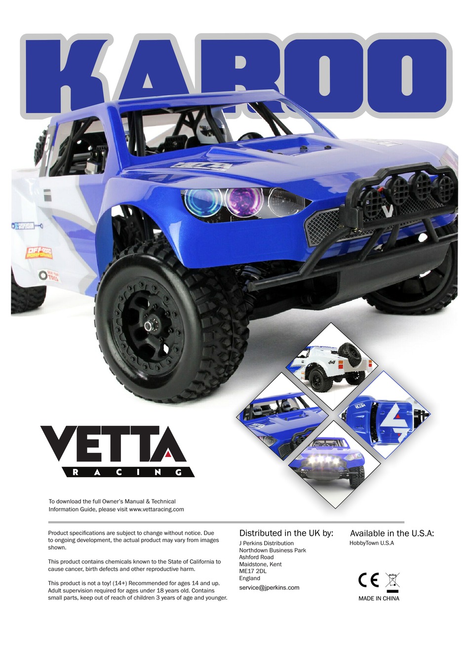 vetta karoo rc car