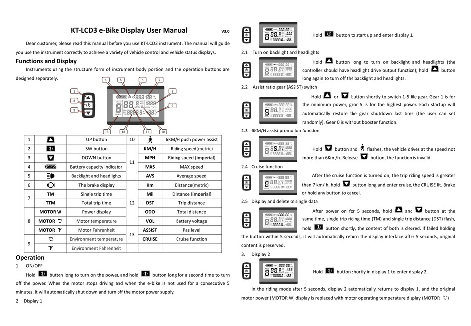 SUZHOU KUNTENG ELECTRONICS CO KTLCD3 USER MANUAL Pdf Download ManualsLib