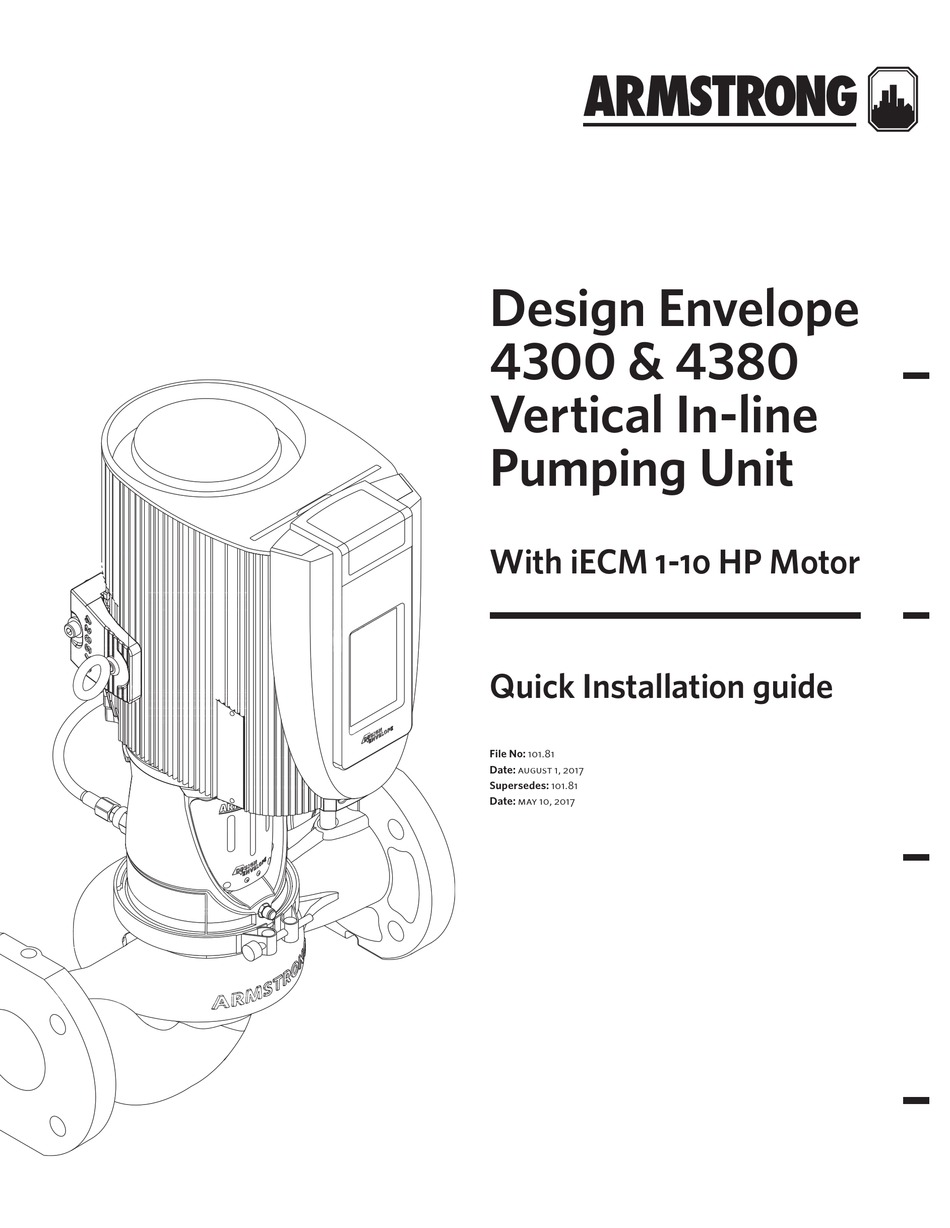 ARMSTRONG 4300 QUICK INSTALLATION MANUAL Pdf Download ManualsLib