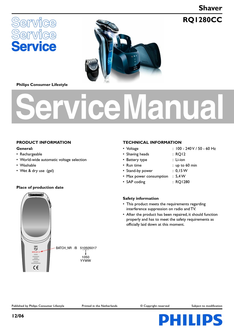 philips-rq1280cc-service-manual-pdf-download-manualslib