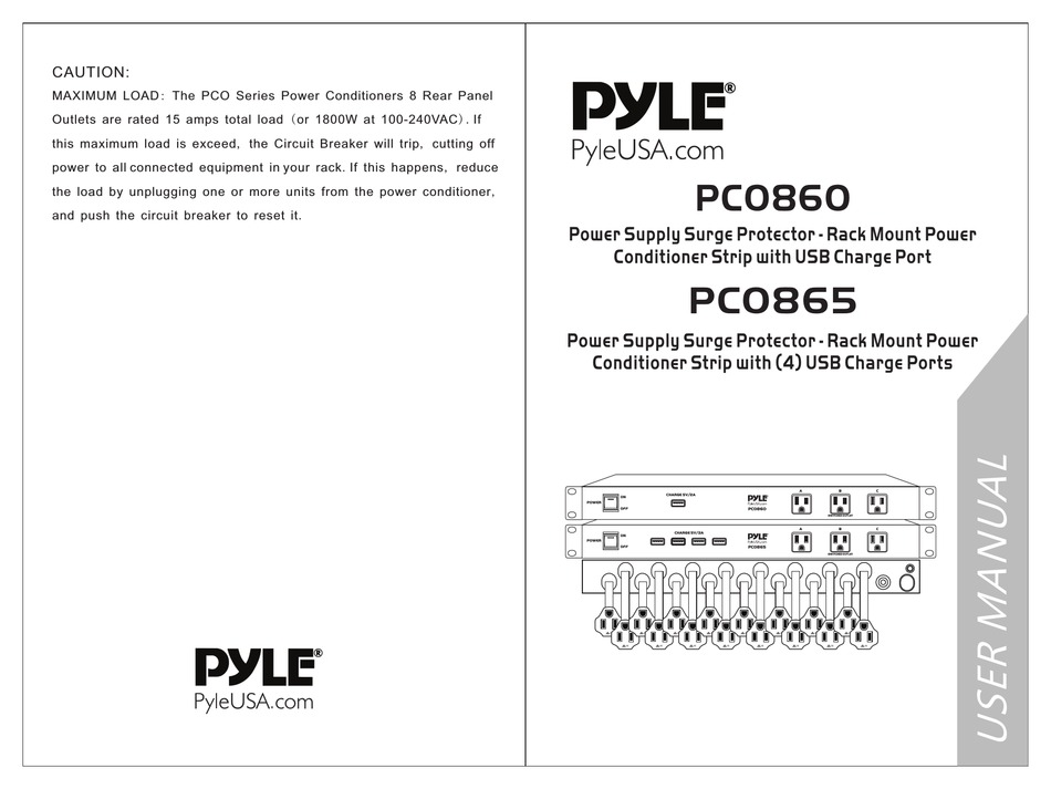 PYLE PCO860 USER MANUAL Pdf Download ManualsLib
