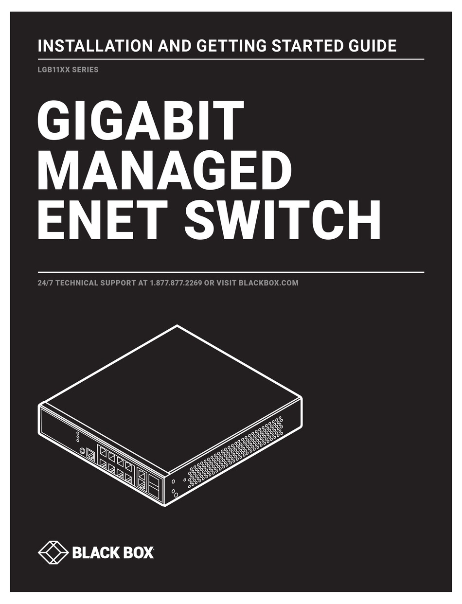 Black Box LGB1126A-R2 Managed Switch