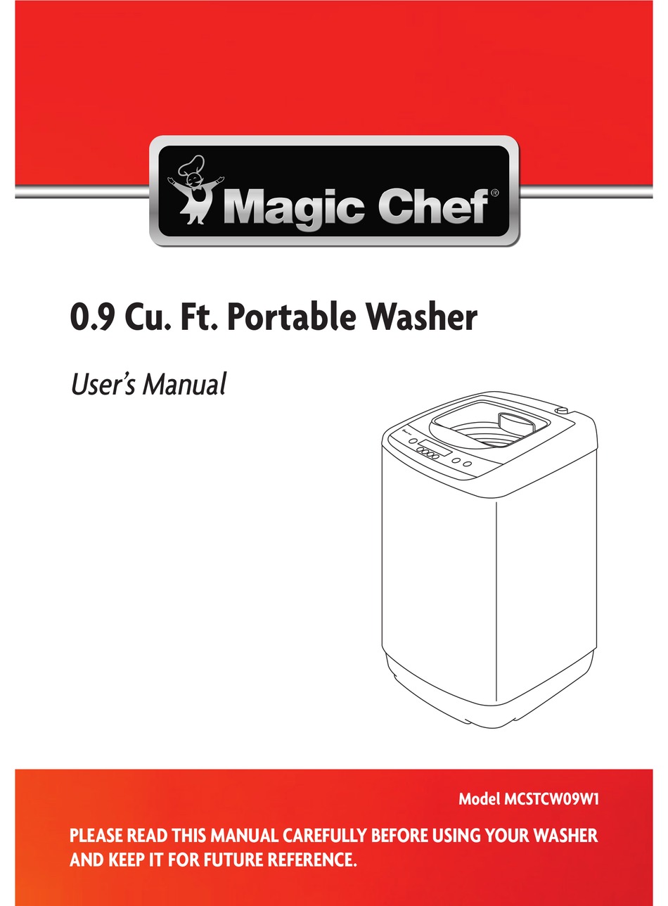 MAGIC CHEF MCSTCW09W1 USER MANUAL Pdf Download ManualsLib