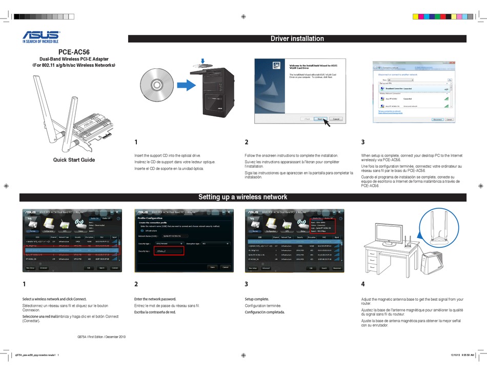 asus pce ac56 driver windows 10