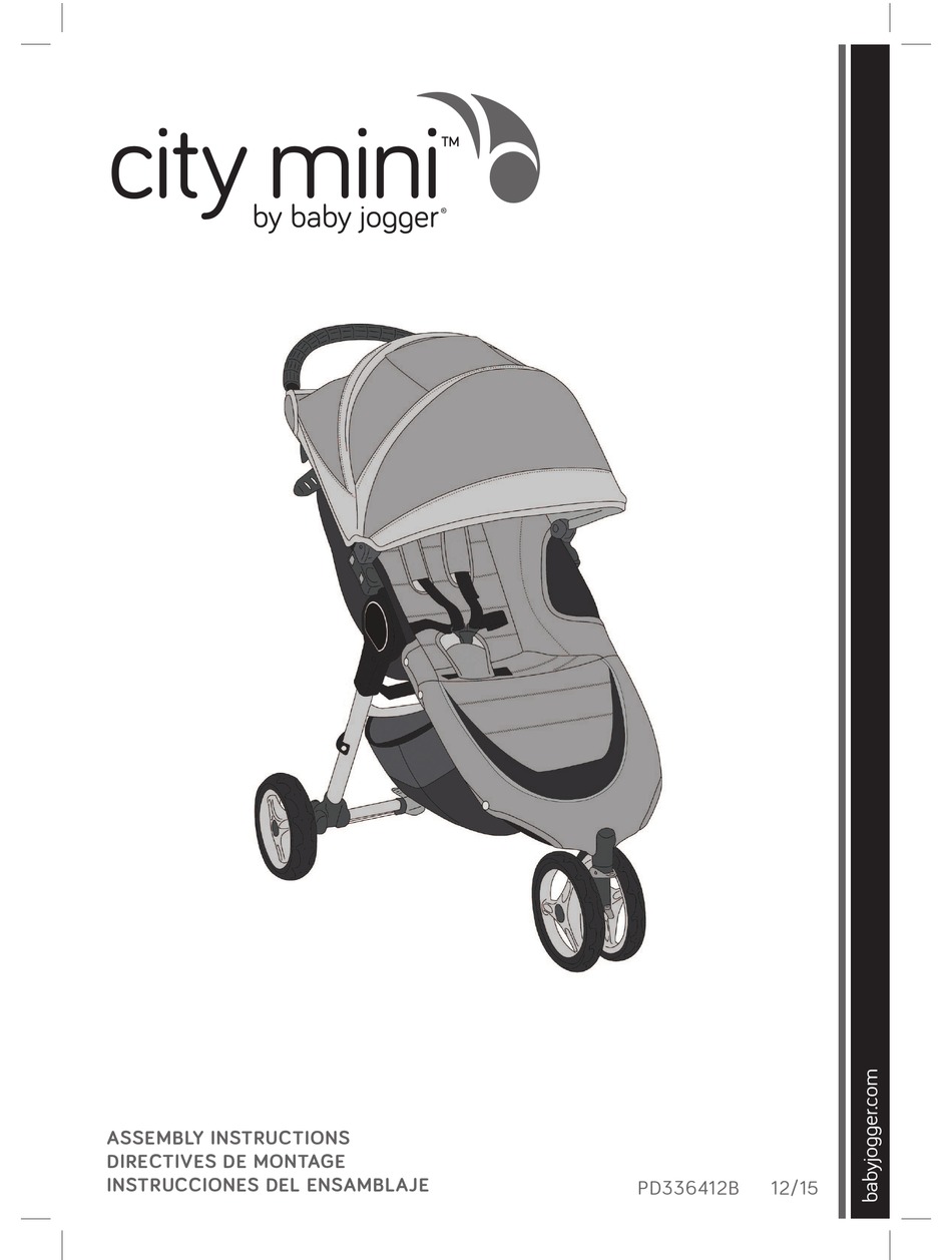 BABY JOGGER CITY MINI ASSEMBLY INSTRUCTIONS MANUAL Pdf Download