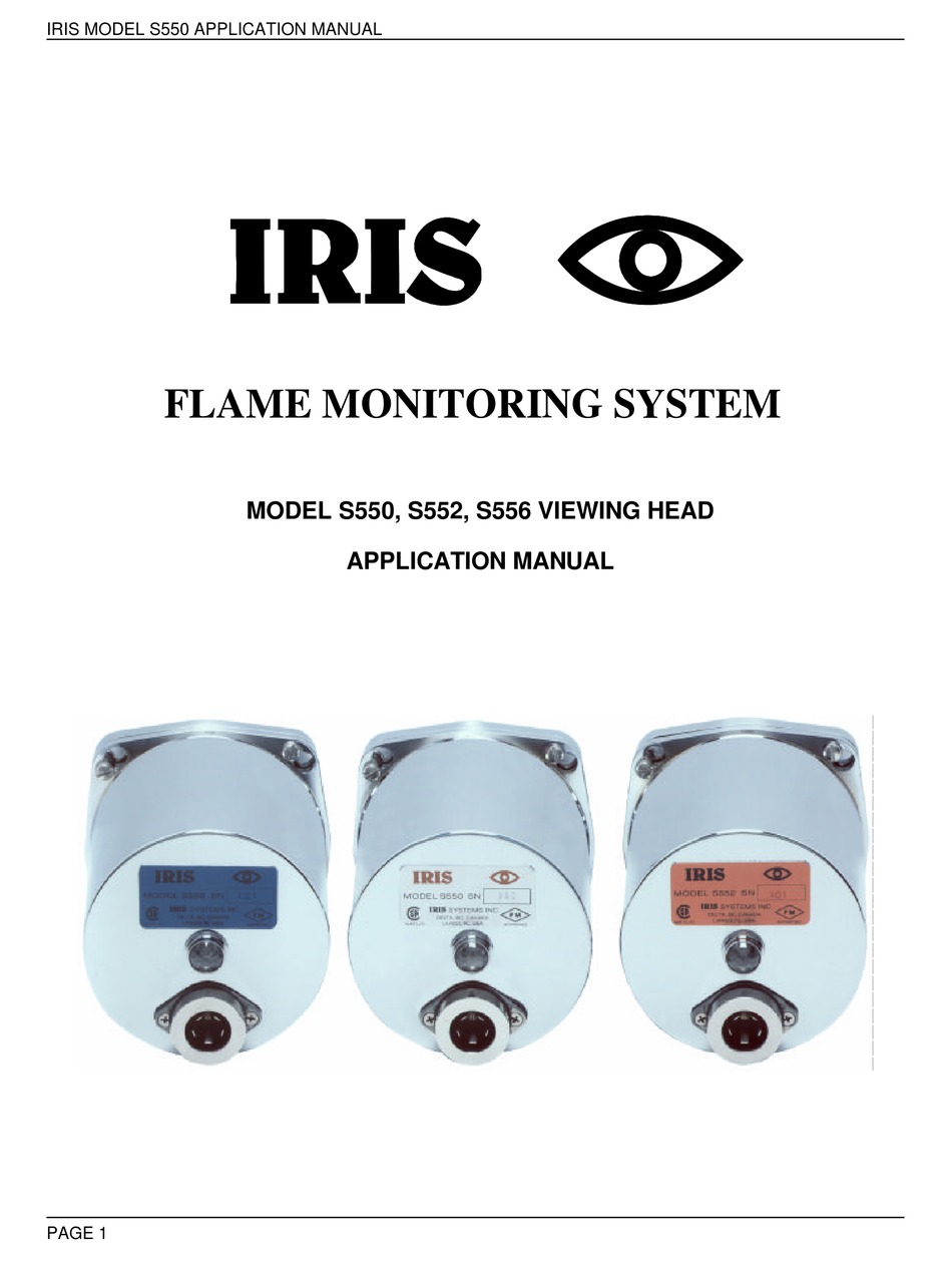IRIS S552 APPLICATIONS MANUAL Pdf Download ManualsLib