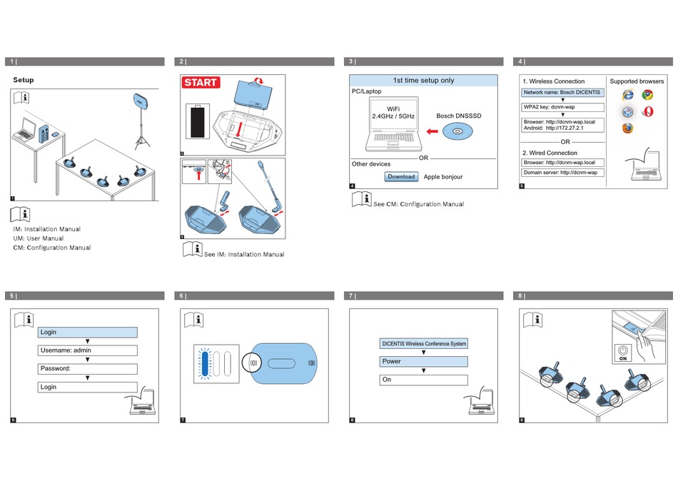 Bosch Dicentis Installation Note Pdf Download Manualslib