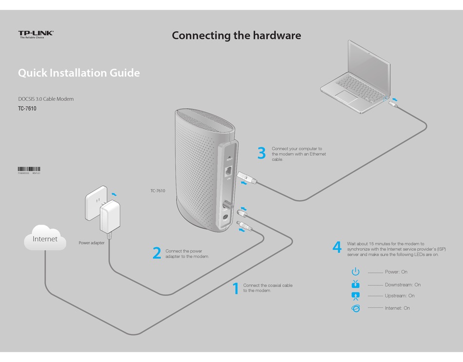 TPLINK TC7610 QUICK INSTALLATION MANUAL Pdf Download ManualsLib