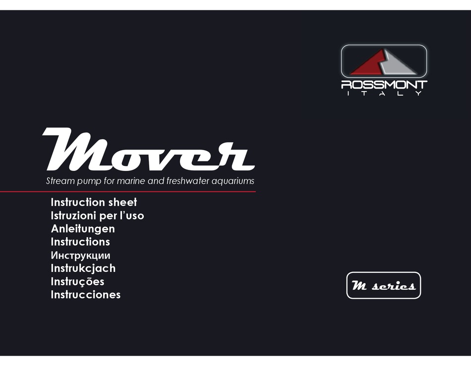 Rossmont Mover シリーズ(50Hz用)