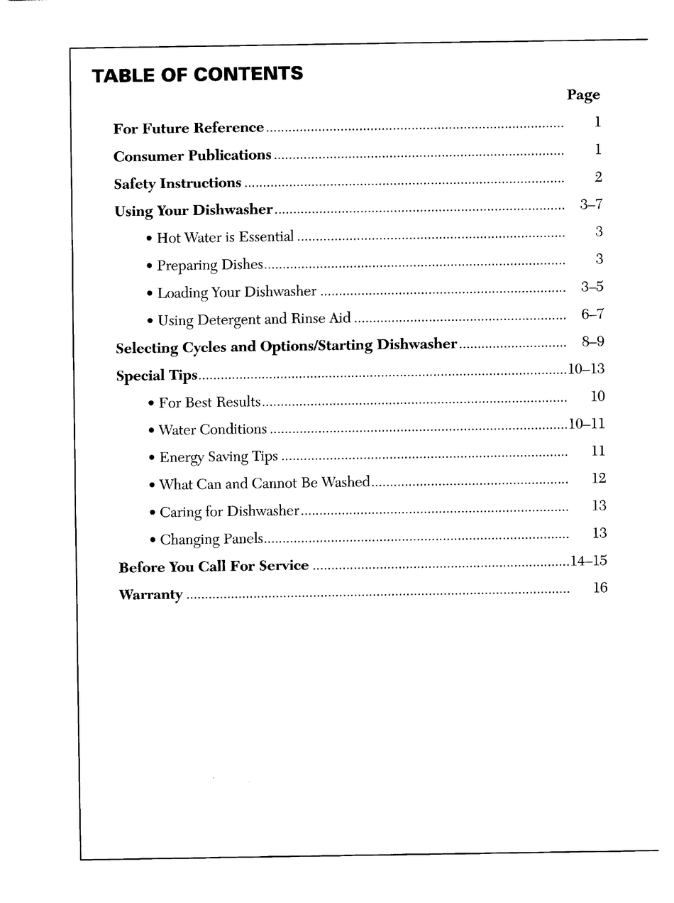 MAYTAG DWU8250AAX USER MANUAL Pdf Download | ManualsLib