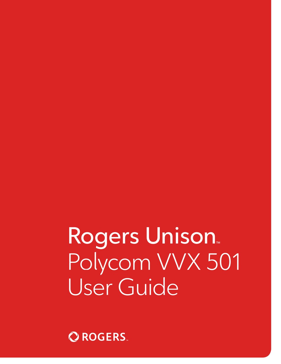 VVX 501 USER MANUAL Pdf Download ManualsLib