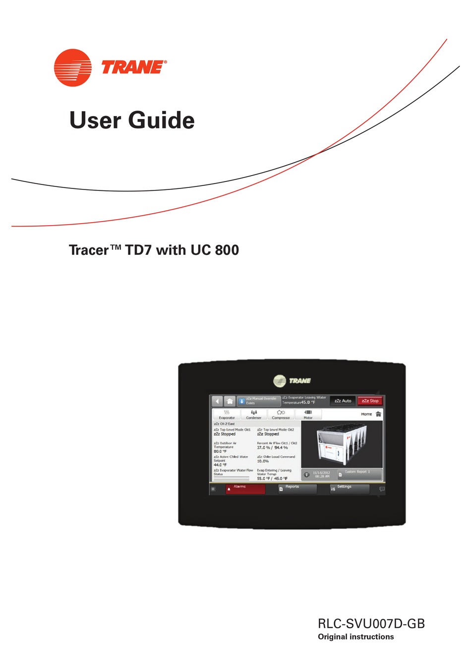 TRANE TRACER TD7 USER MANUAL Pdf Download | ManualsLib