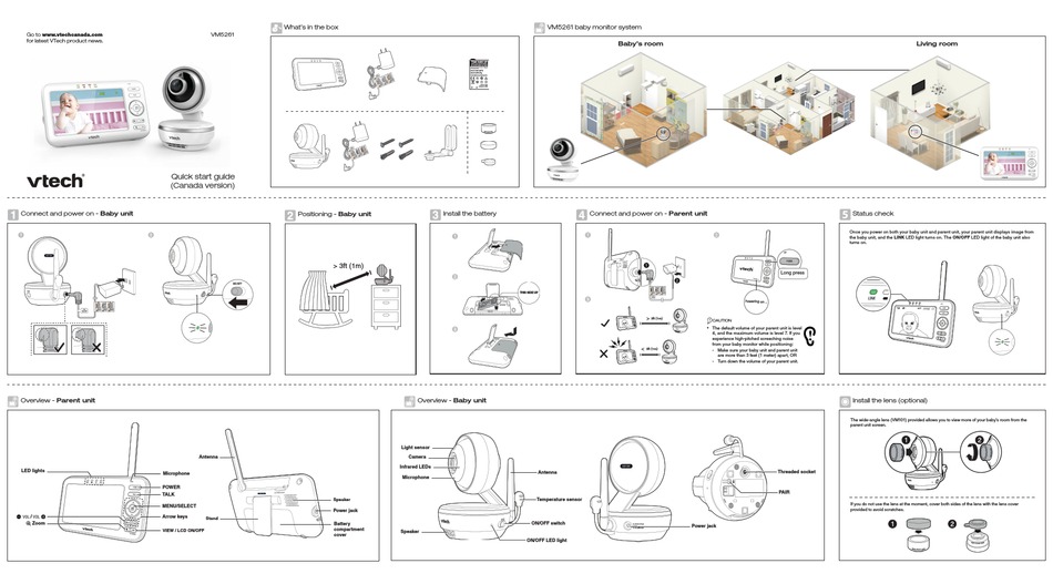 vtech safe and sound vm5261