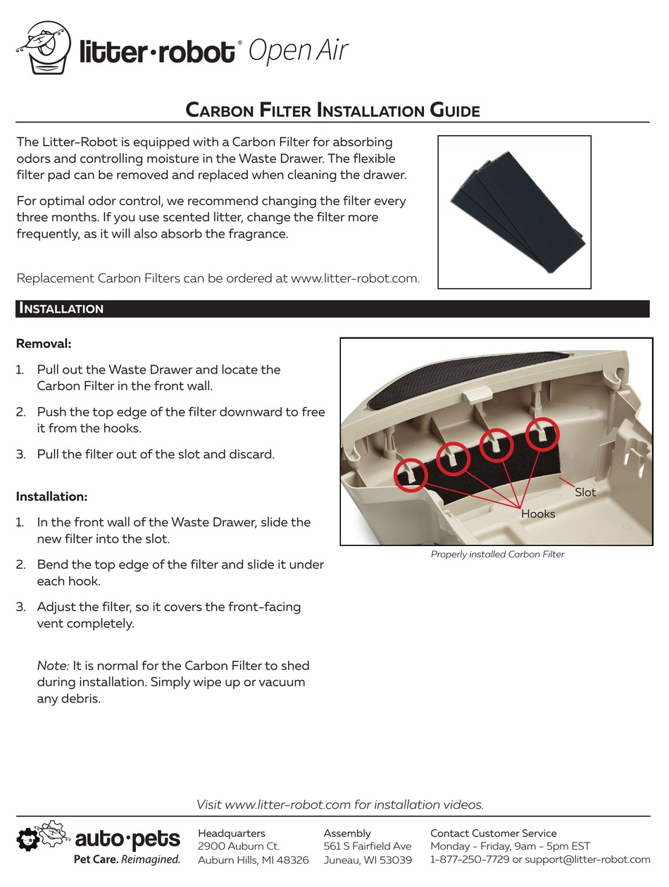 LITTERROBOT OPEN AIR III INSTALLATION MANUAL Pdf Download ManualsLib