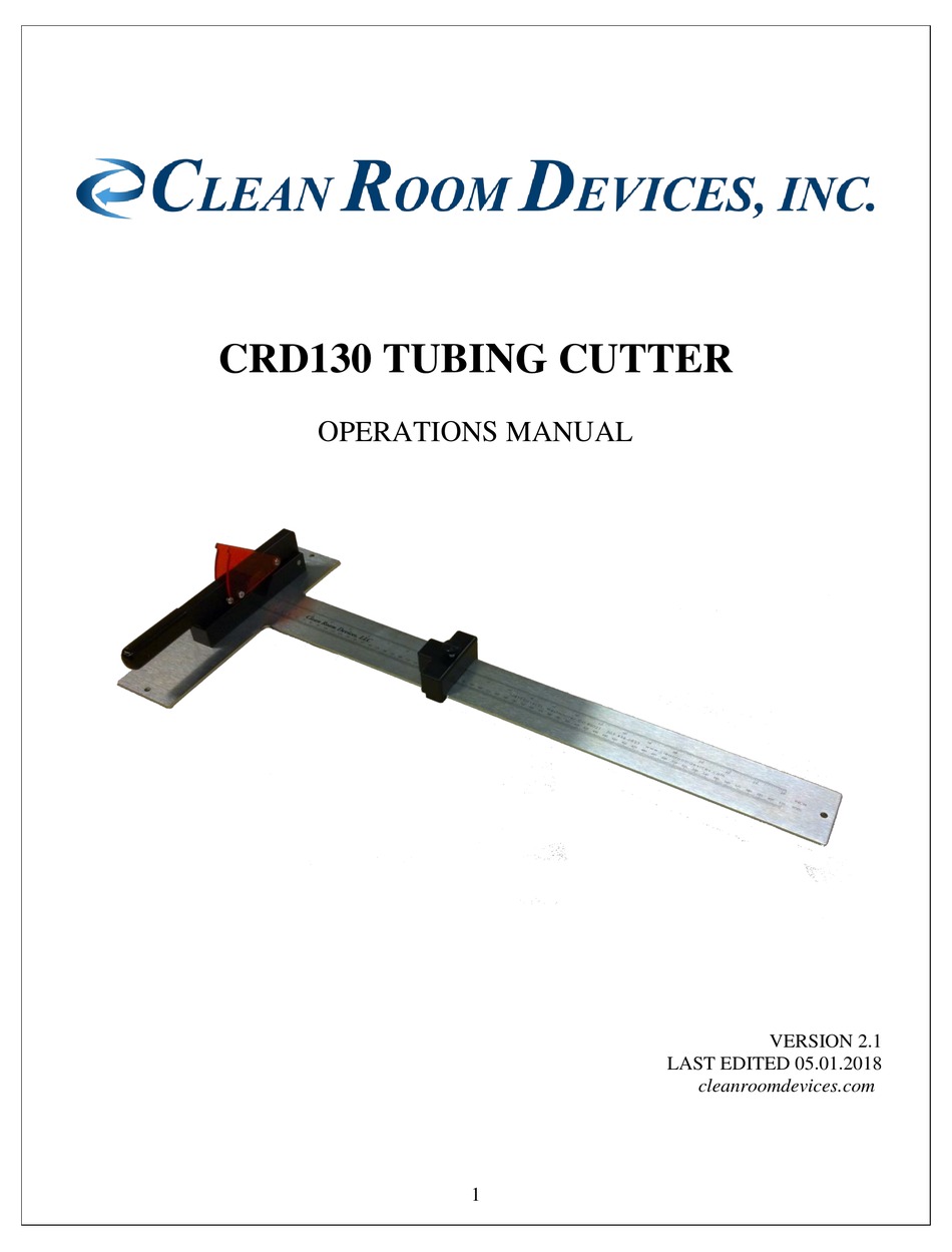 clean-room-devices-crd130-operation-manual-pdf-download-manualslib