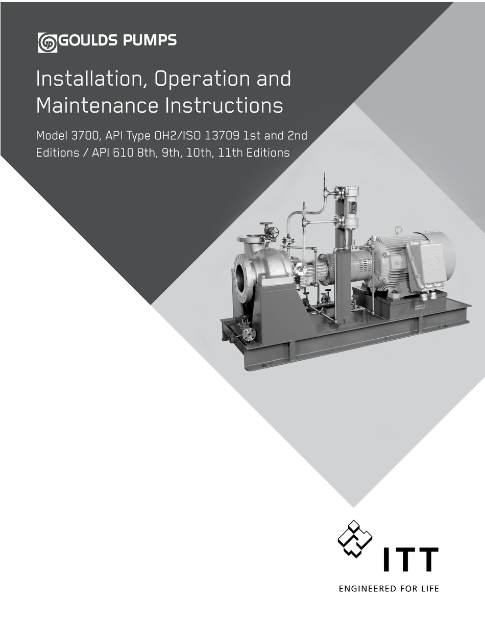 Goulds Water Circulating Pump Manual