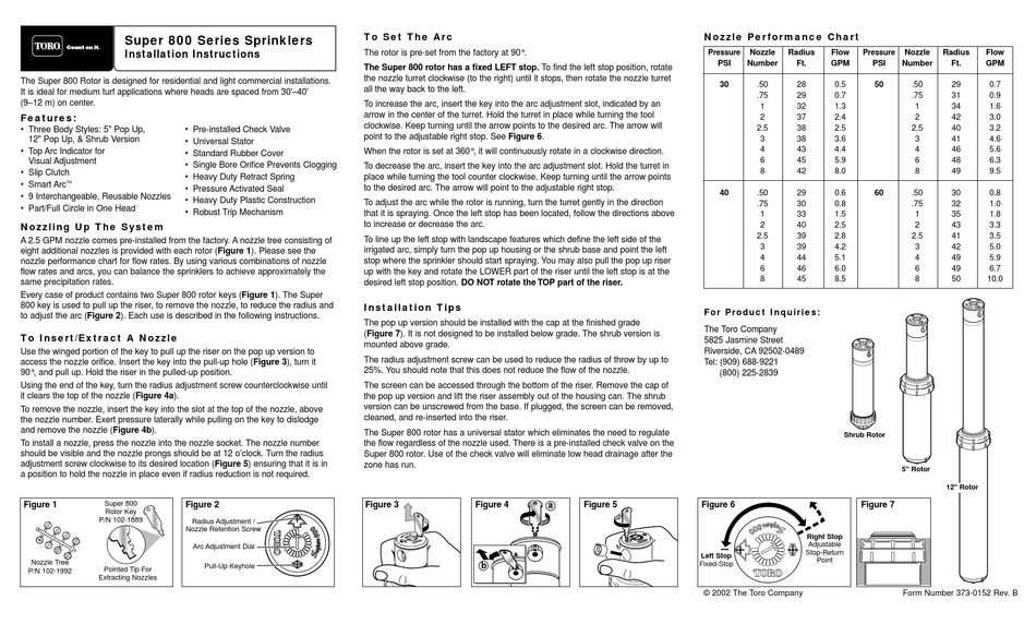 toro-super-800-series-installation-instructions-pdf-download-manualslib