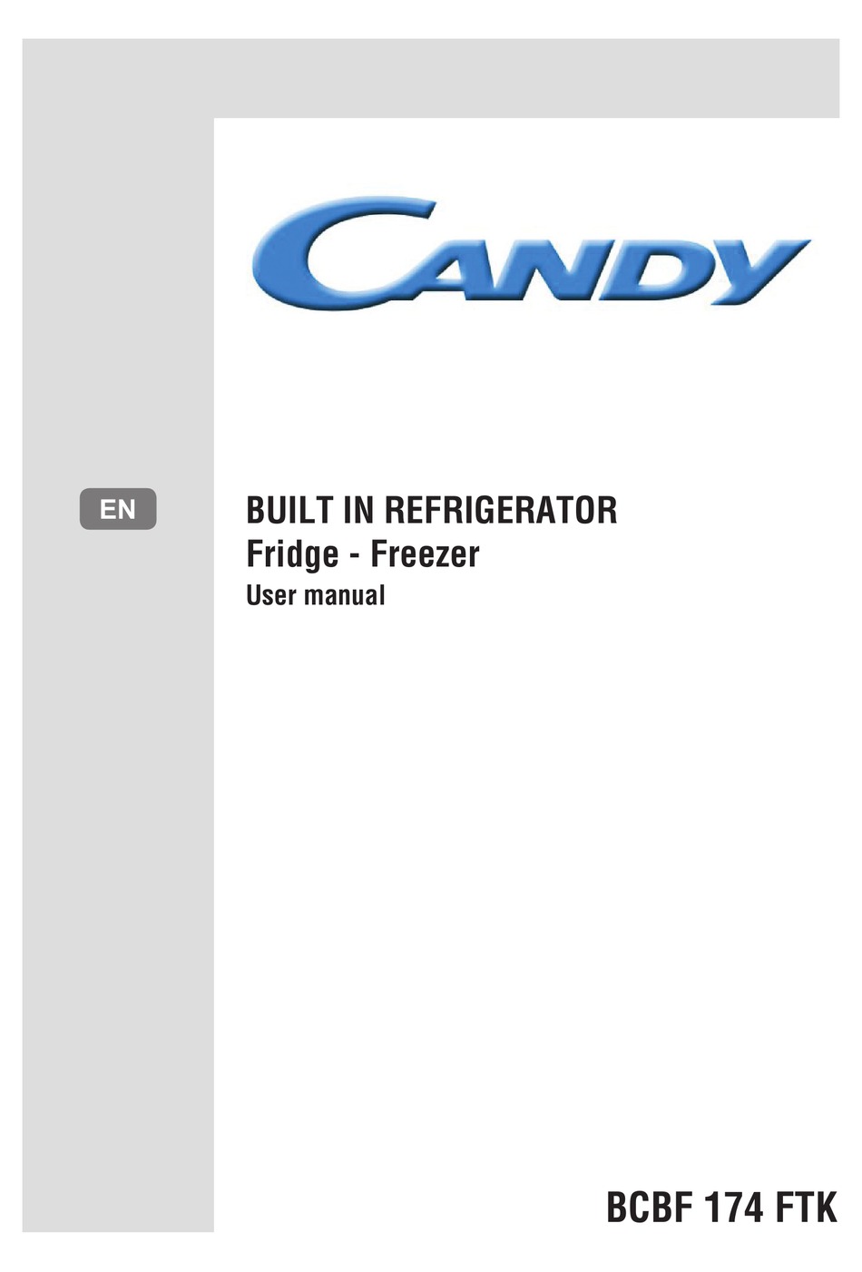 Candy Bcbf 174 Ftk User Manual Pdf Download Manualslib Candy Bcbf 174 Ftk User Manual Pdf Download Manualslib