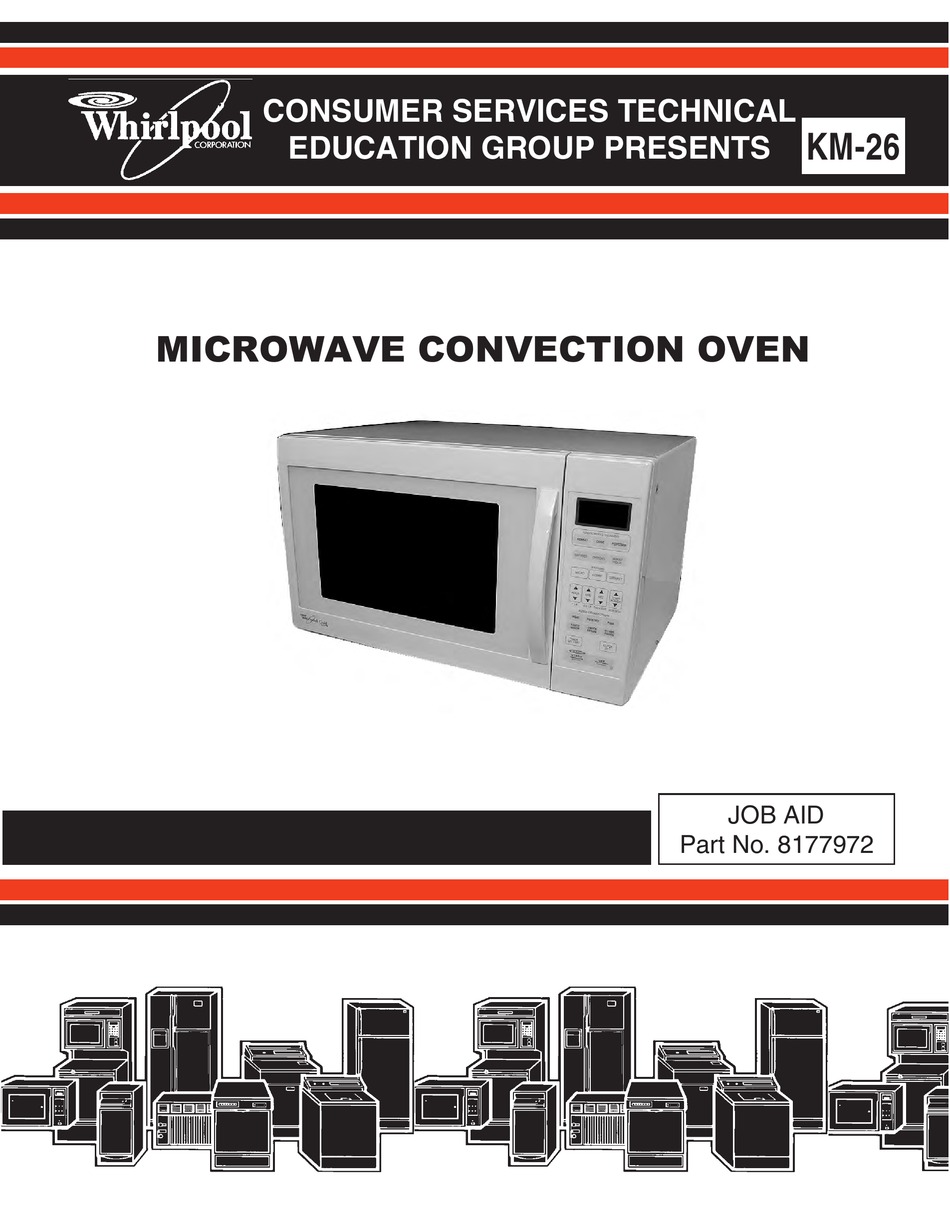 Whirlpool Gold GMC275PRB 27 Built-in Microwave Combination