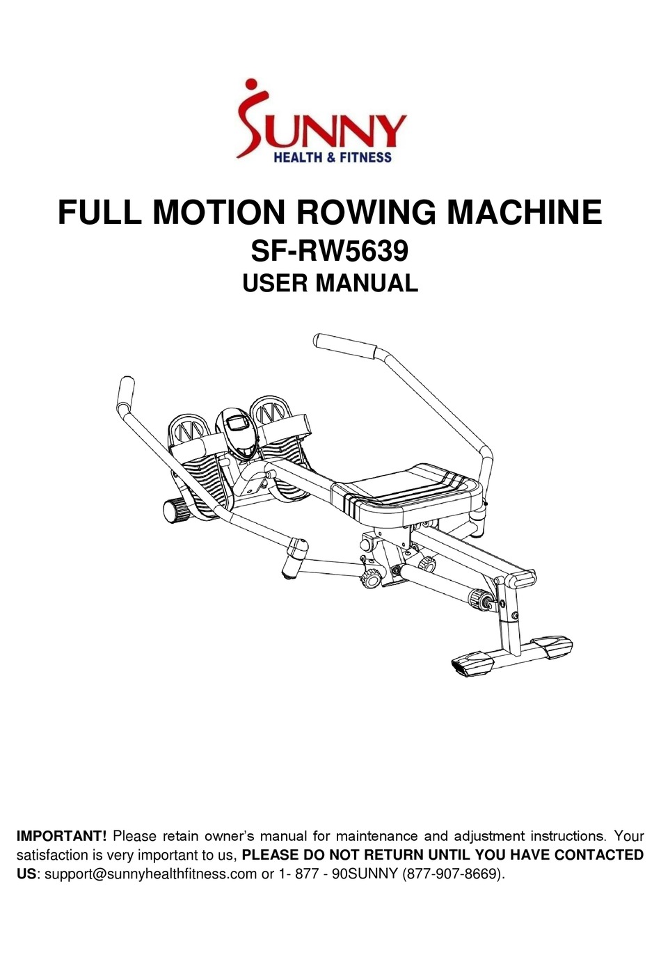 Sunny Sf Rw5622 User Manual Pdf Download Manualslib