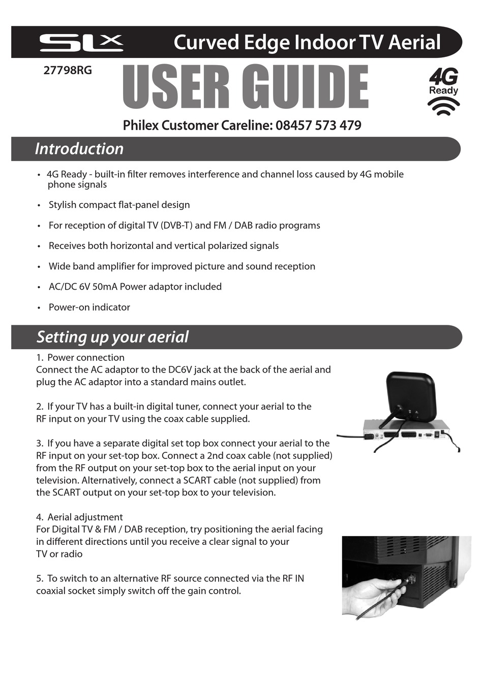 PHILEX 27798RG USER MANUAL Pdf Download ManualsLib