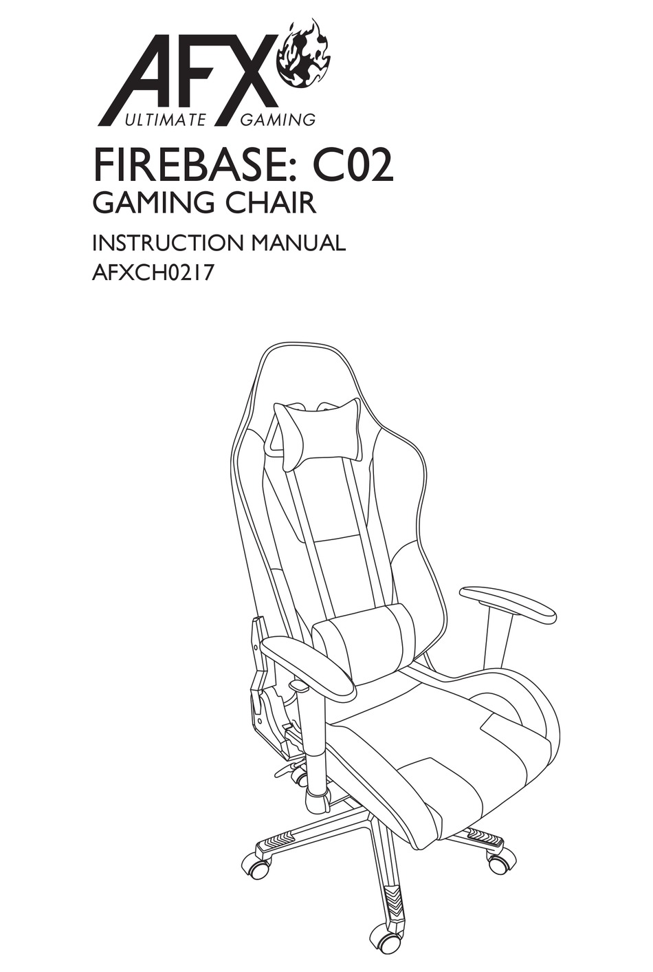 adx gaming chair manual