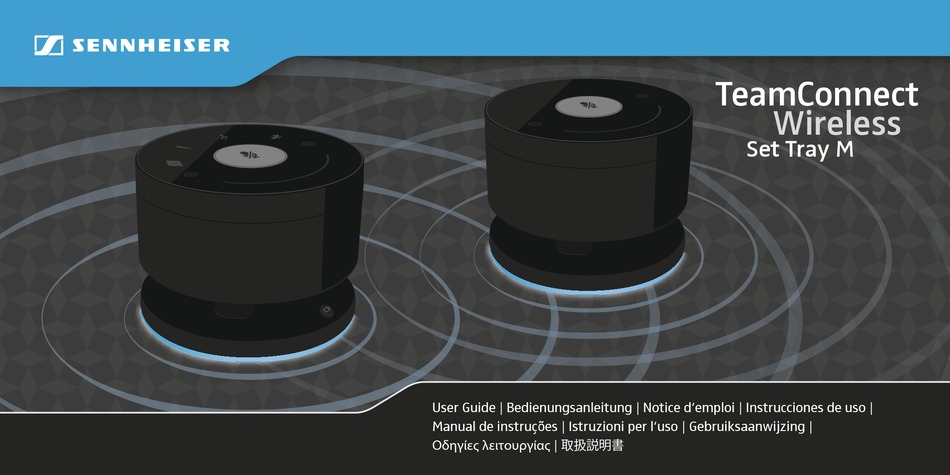 sennheiser teamconnect wireless tray set
